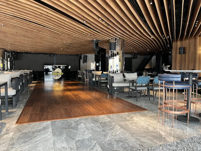 Wooden ceiling